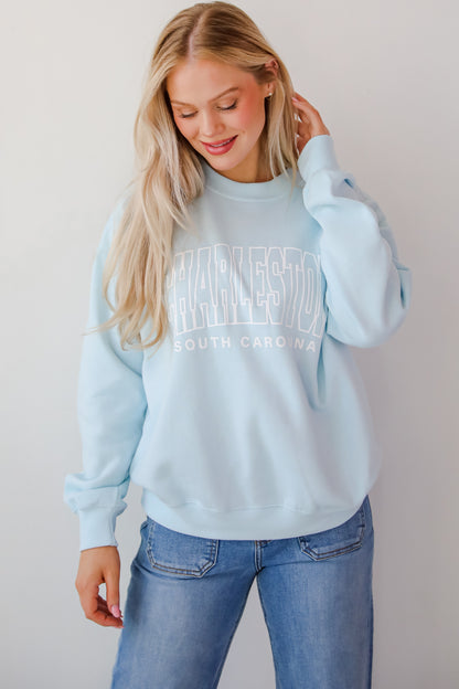 Light Blue Charleston South Carolina Sweatshirt