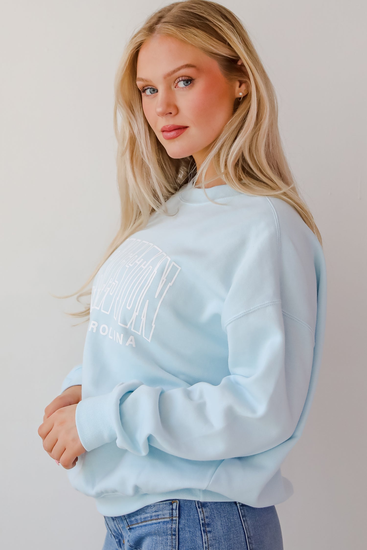 Light Blue Charleston South Carolina Sweatshirt