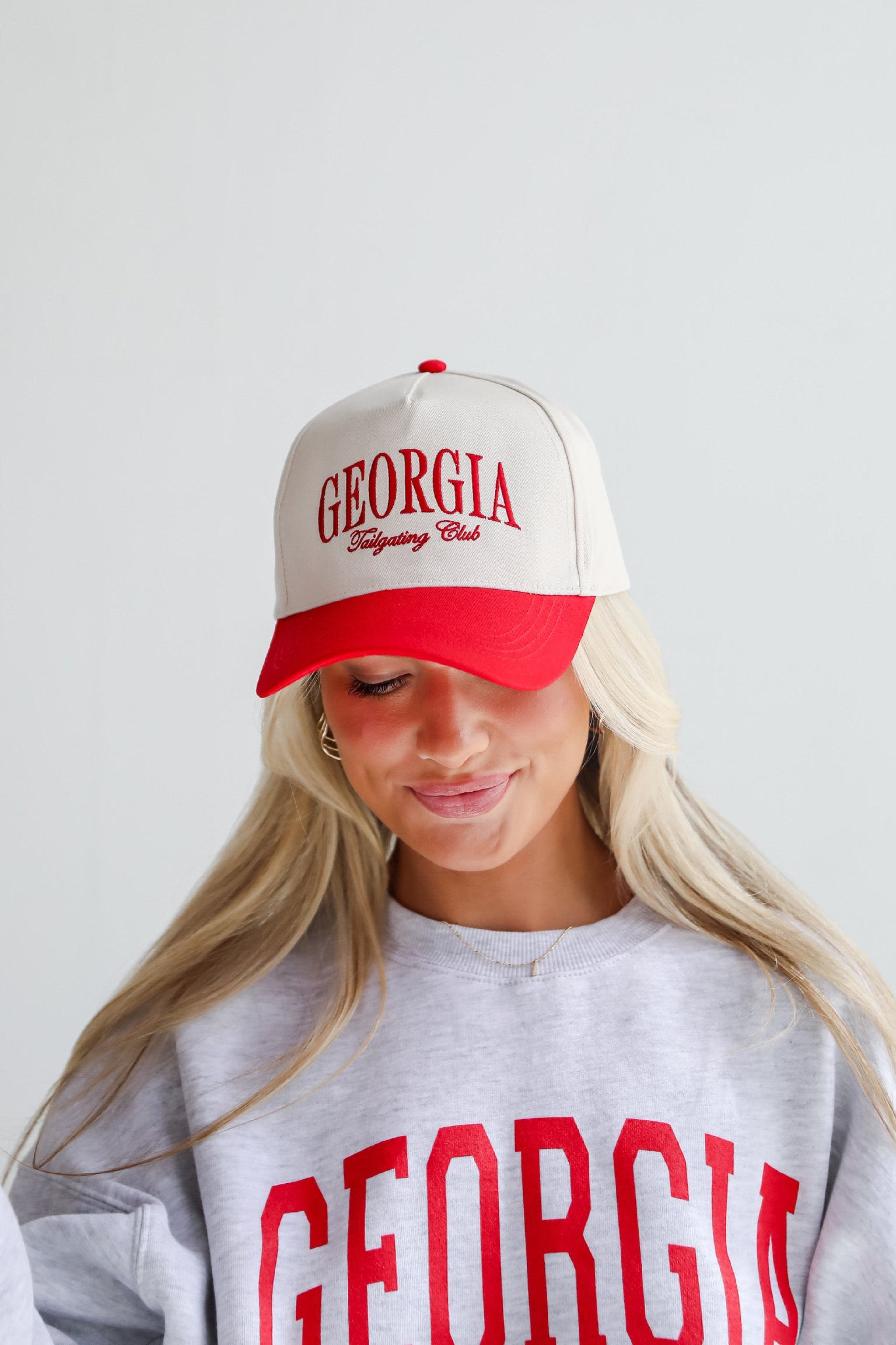 Red Georgia Tailgating Club Hat