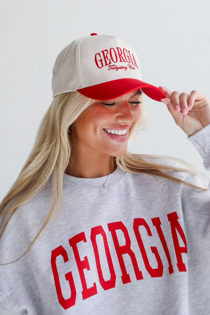 Red Georgia Tailgating Club Hat