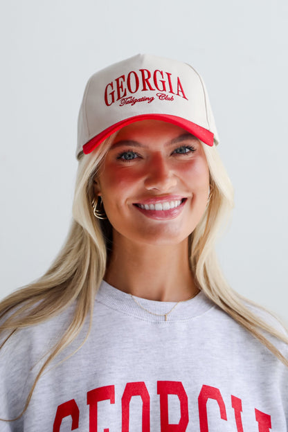 Red Georgia Tailgating Club Hat