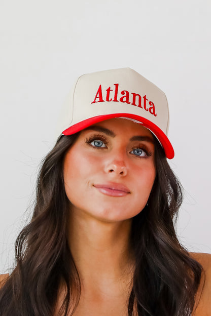 Atlanta Color Block Embroidered Hat