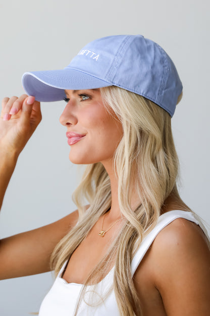 Light Blue Alpharetta Embroidered Hat