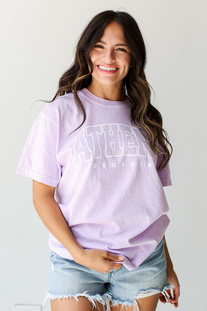 Lavender Athens Georgia Tee