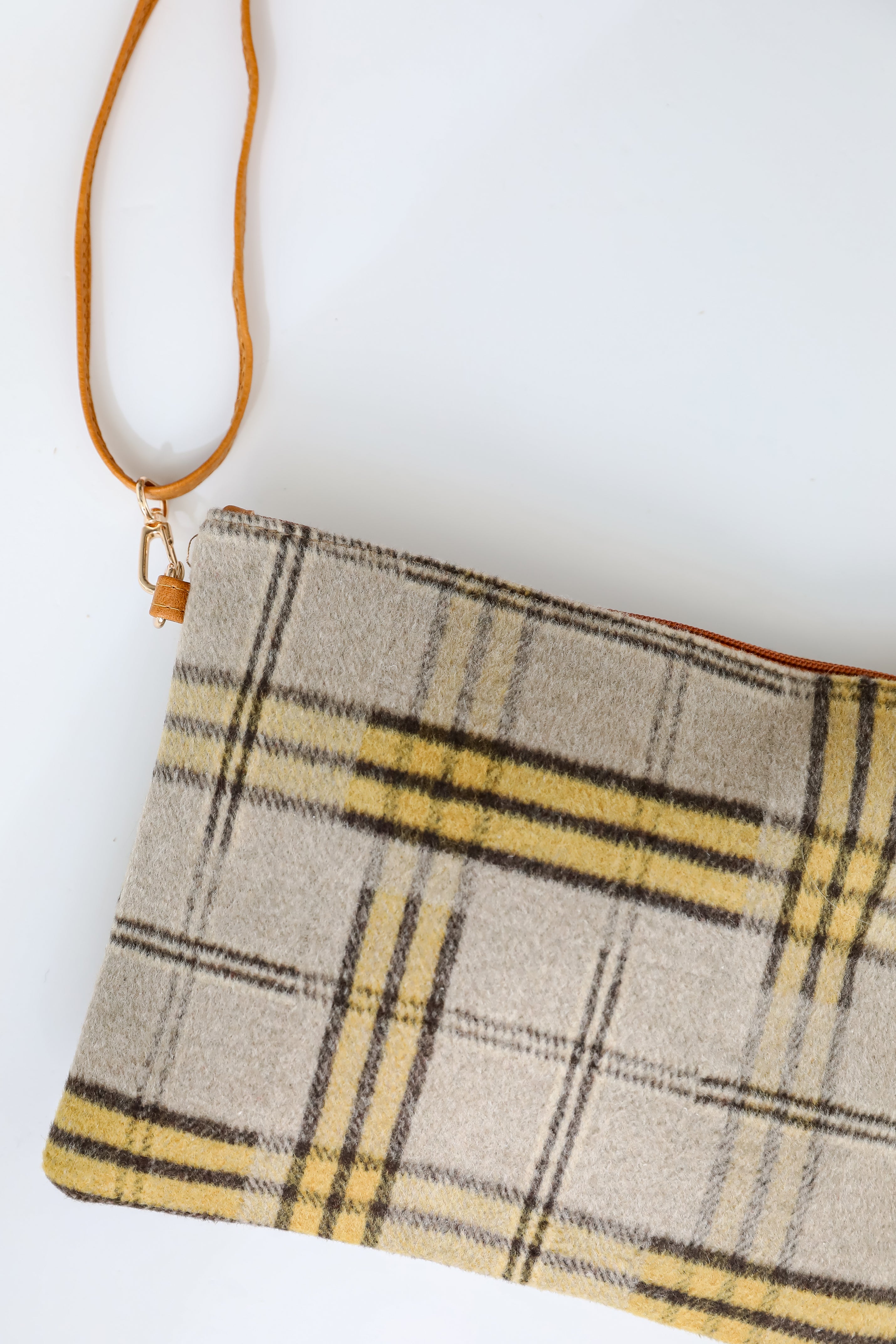 Tasteful Aesthetic Plaid Crossbody Bag