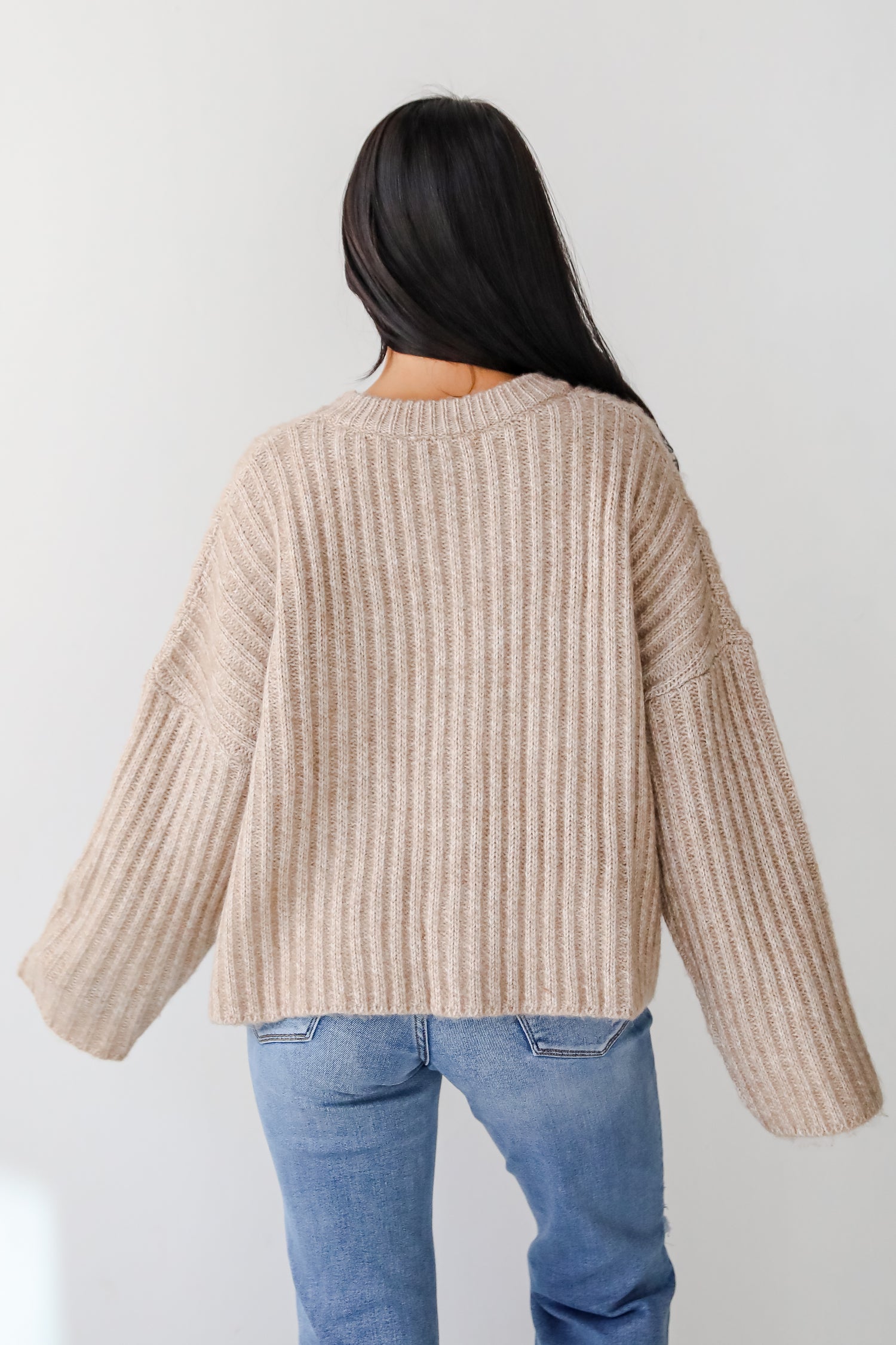 Charmed Crush Beige Sweater