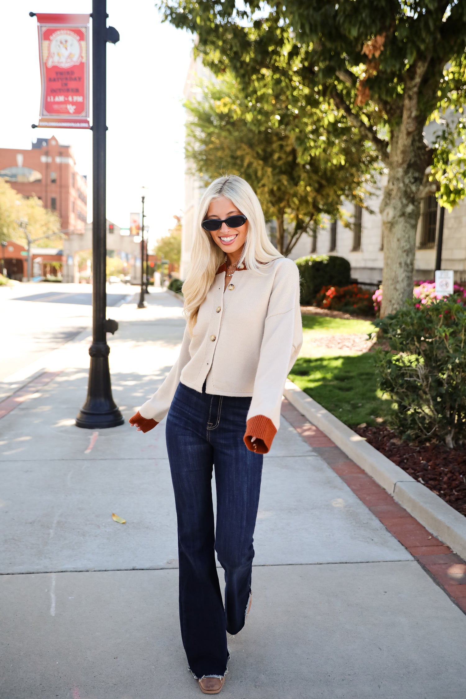 Cozy Energy Beige Sweater Cardigan