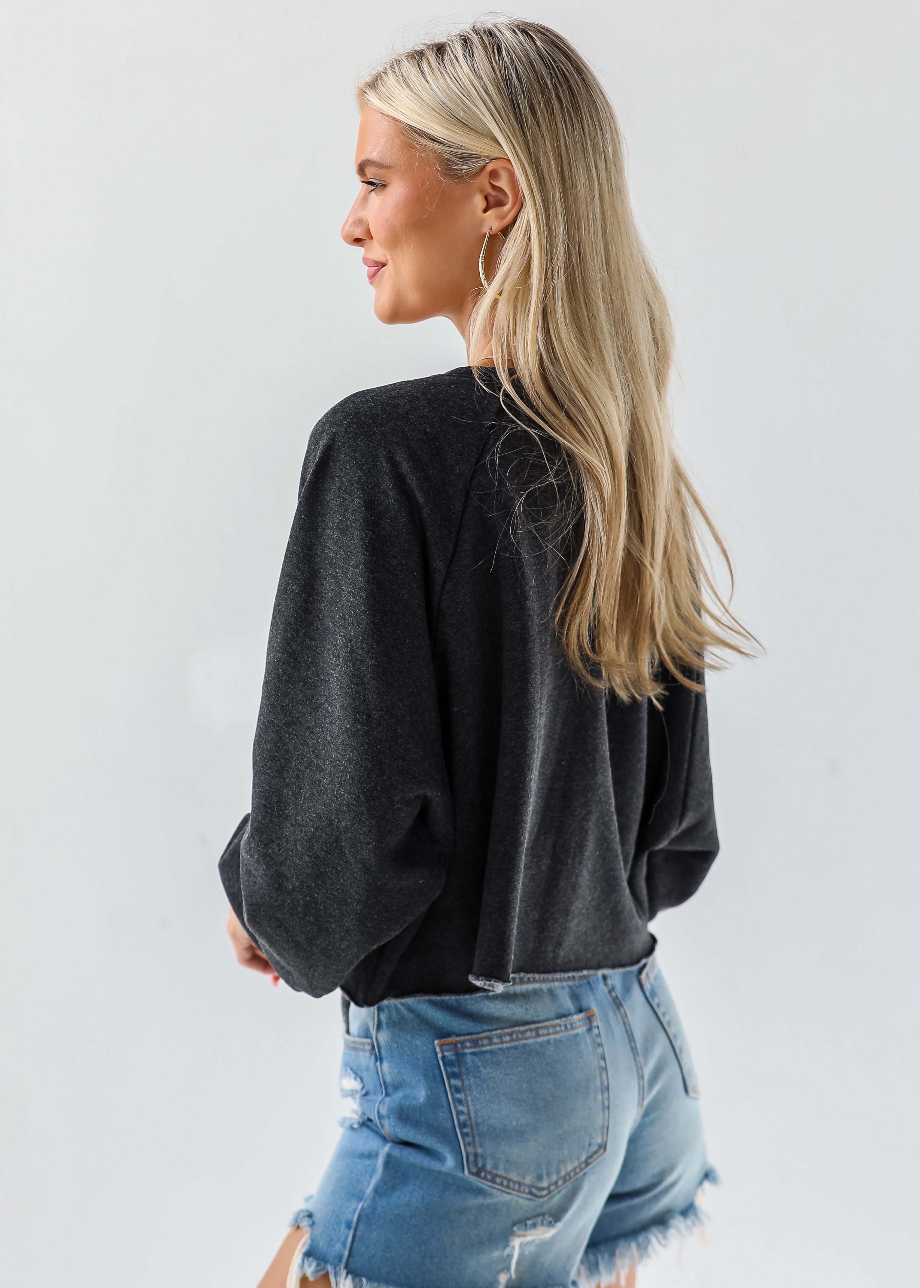 Coveted Ease Cropped Pullover