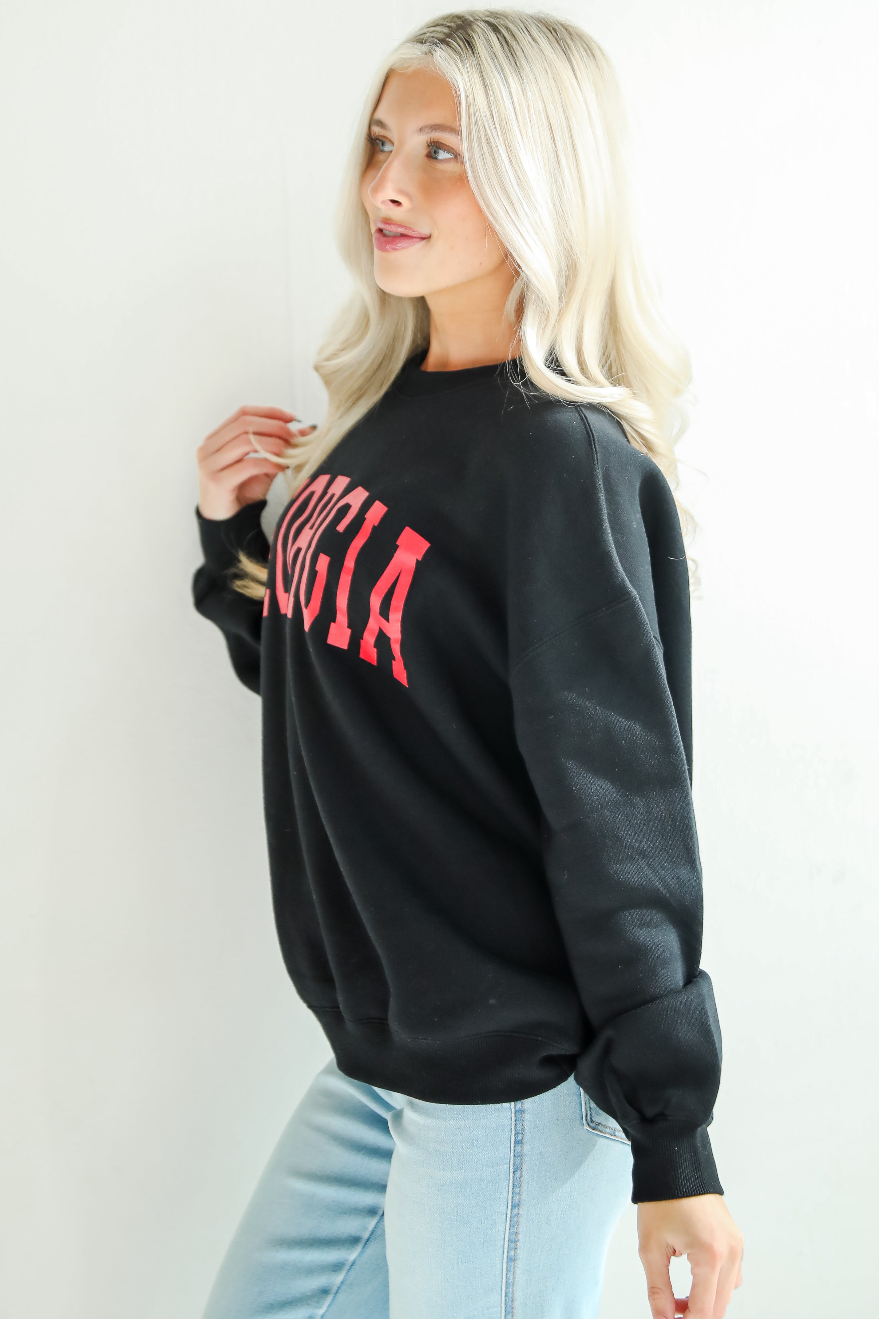 Black Georgia Sweatshirt