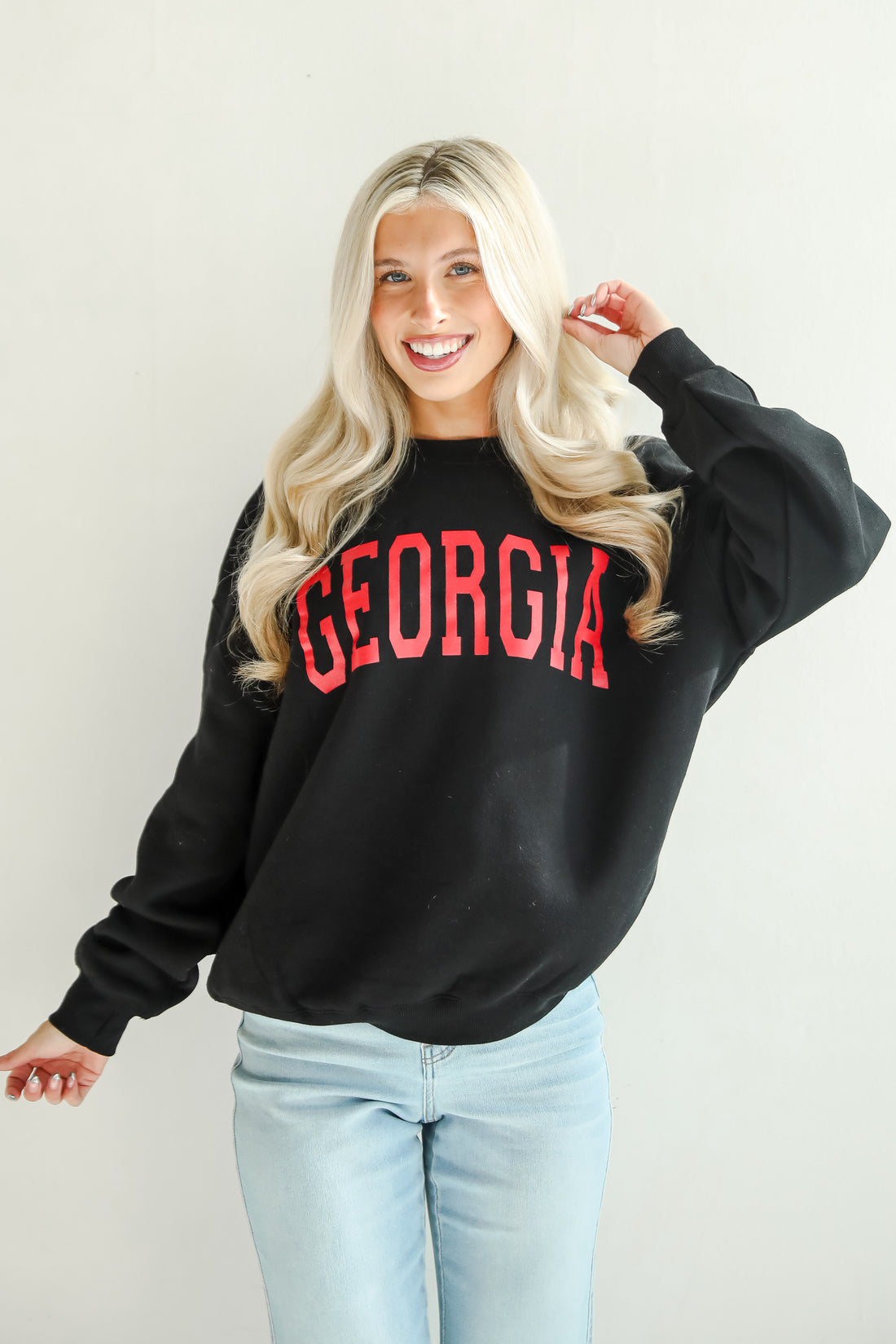 Black Georgia Sweatshirt