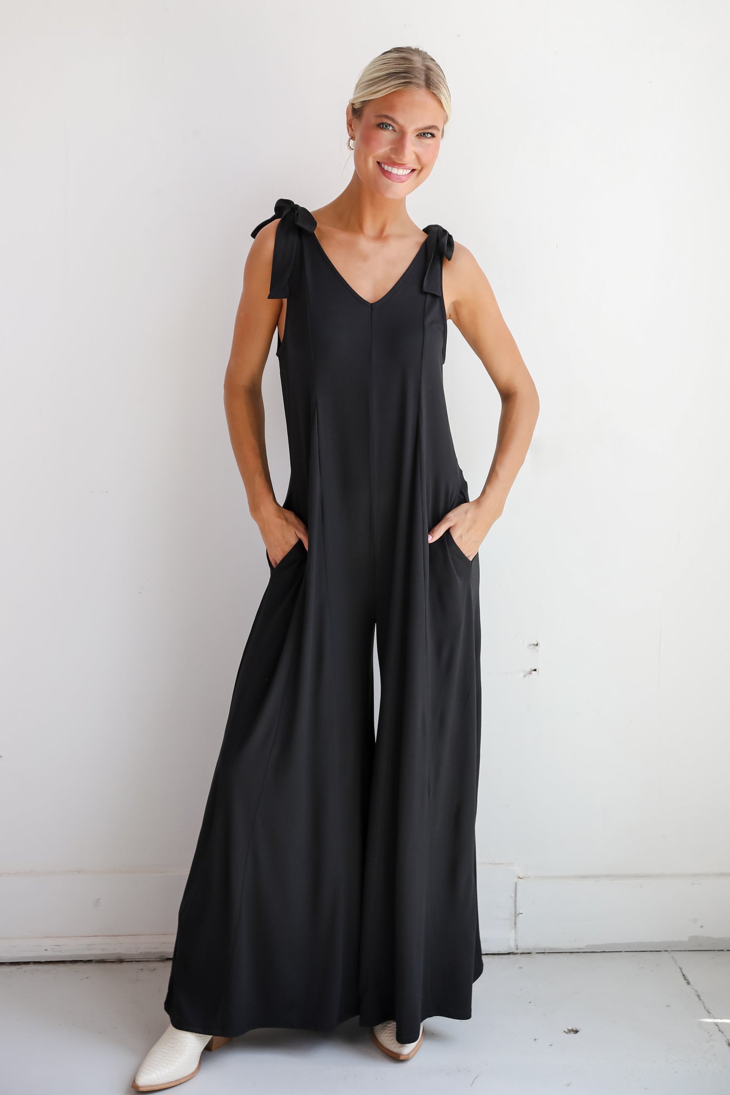 Stylish Decision Black Wide Leg Jumpsuit