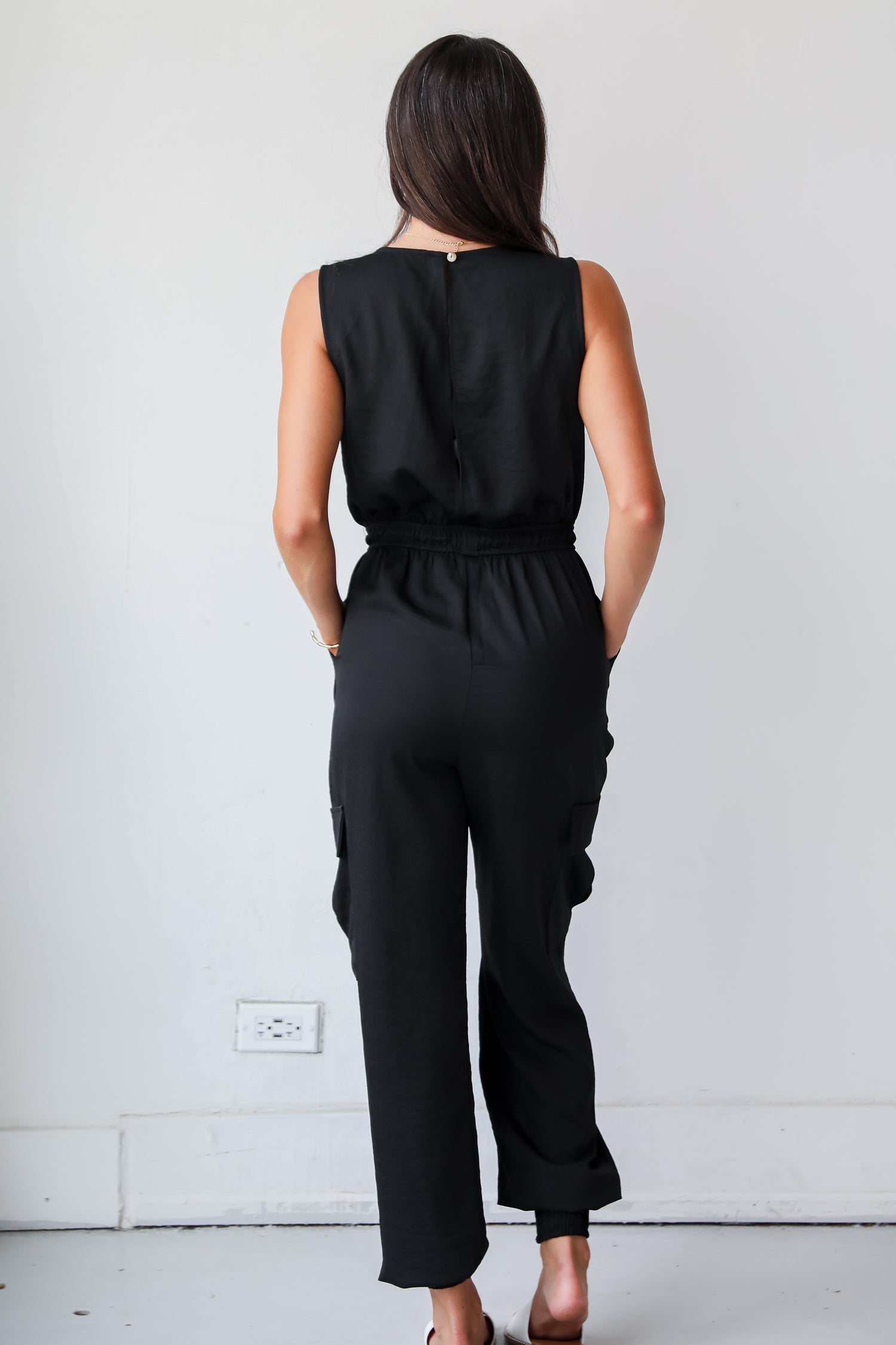 Flawless Comfort Black Jumpsuit