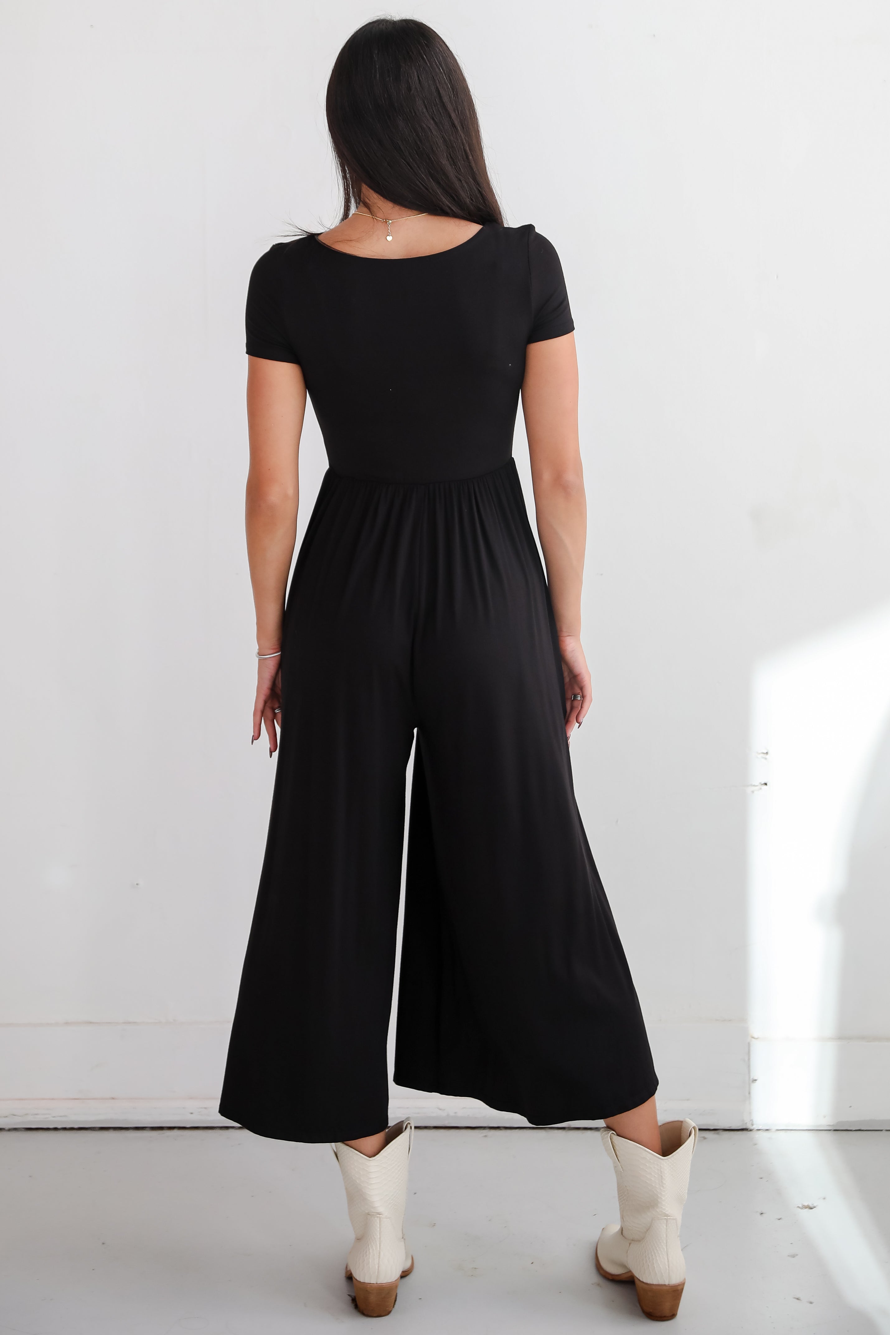 Remarkable Attitude Black Jumpsuit