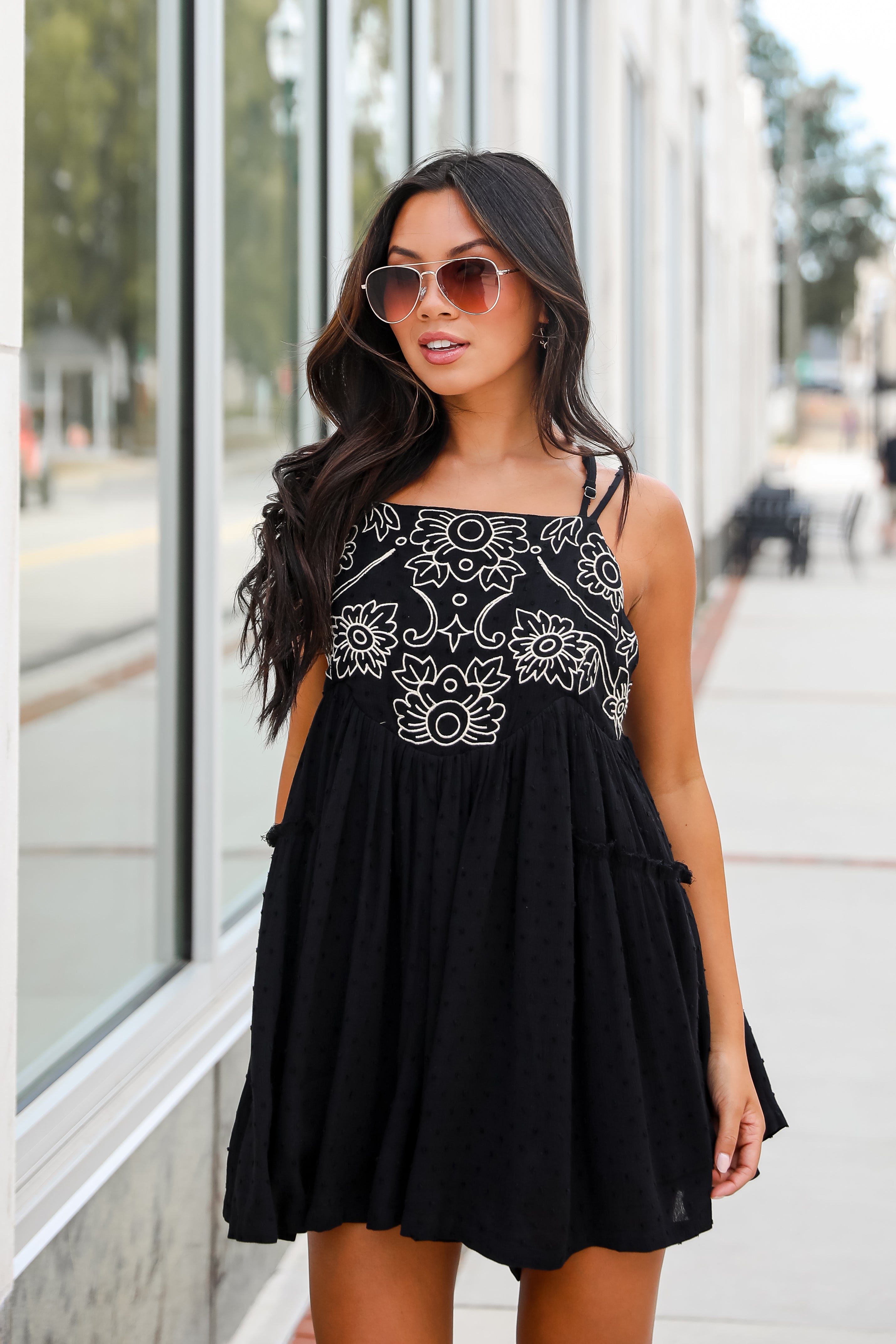 Charming Necessity Black Romper