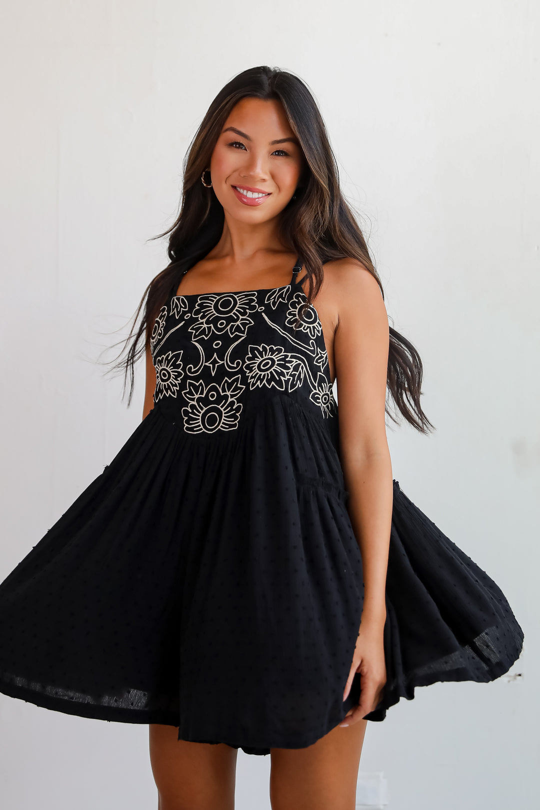 Charming Necessity Black Romper