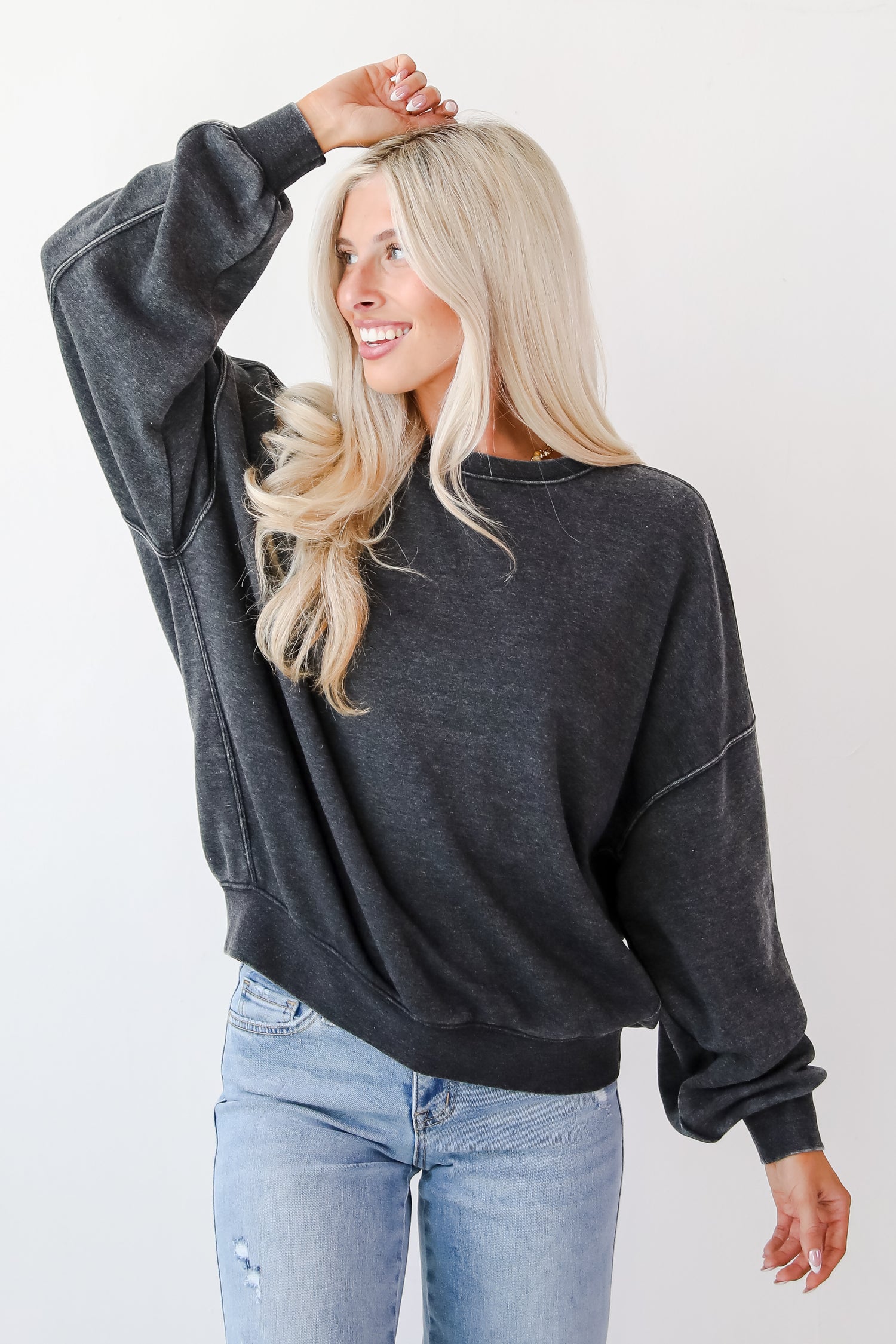 Weekend Chiller Black Sweatshirt