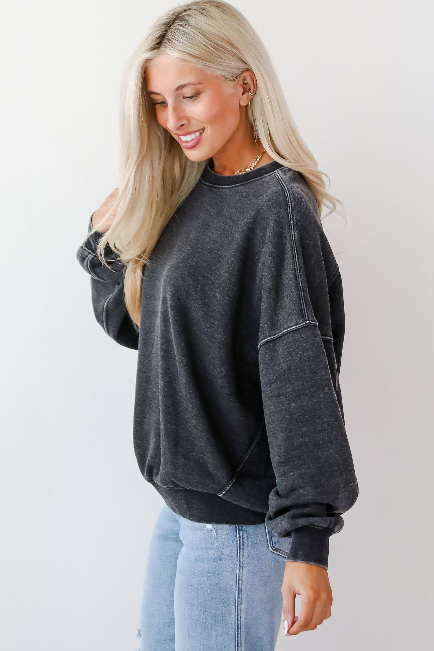 Weekend Chiller Black Sweatshirt