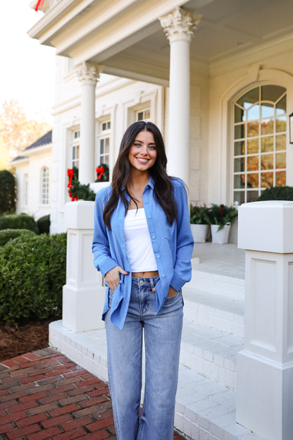 Perfected Sophistication Button-Up Blouse