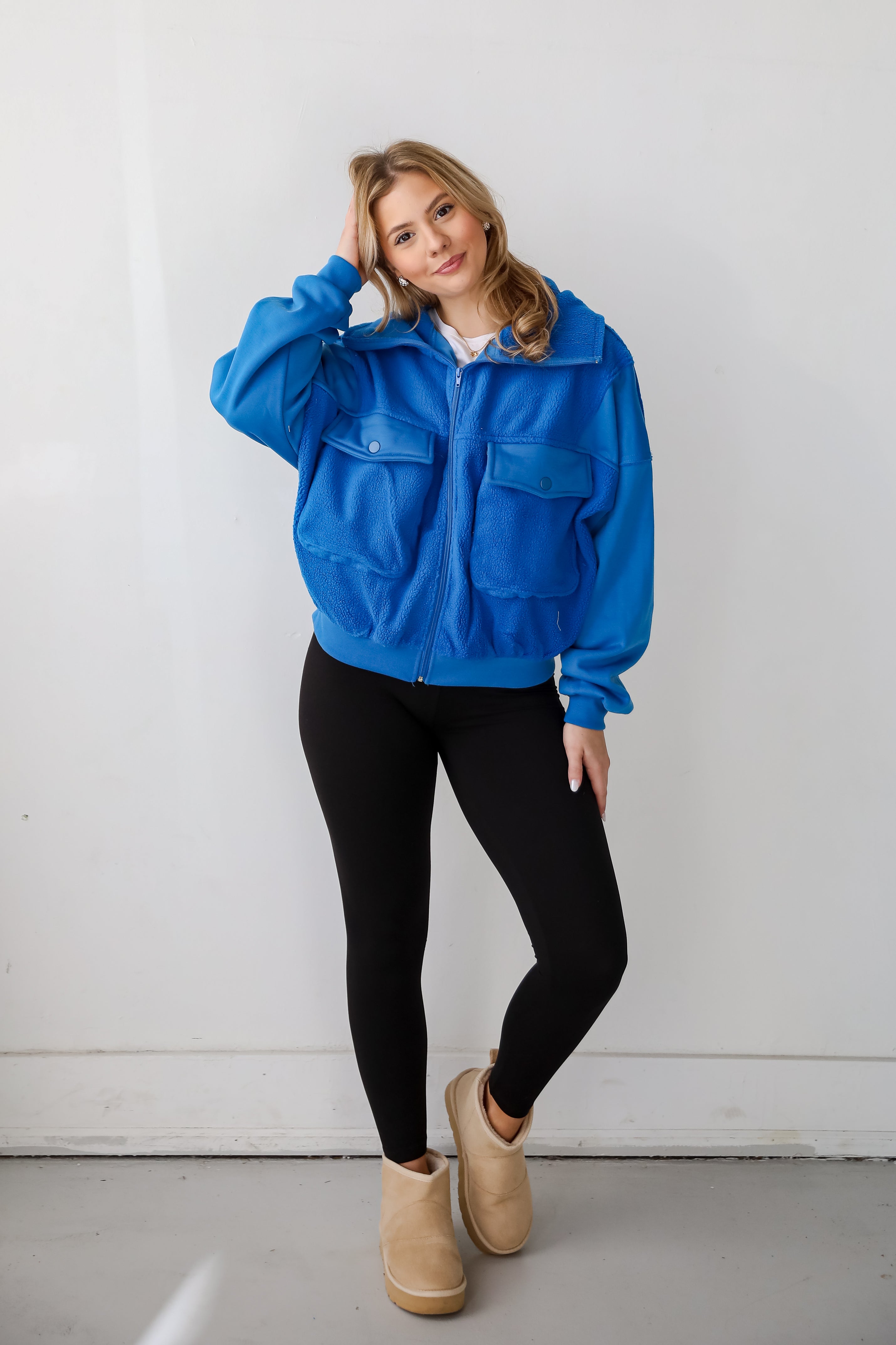 Amazing Comfort Fleece Bomber Jacket