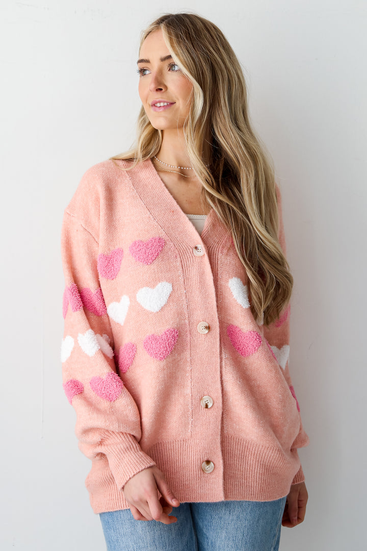 heart sweater for women