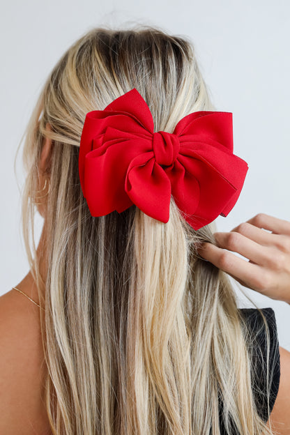 Premium Sweetness Bow Hair Clip