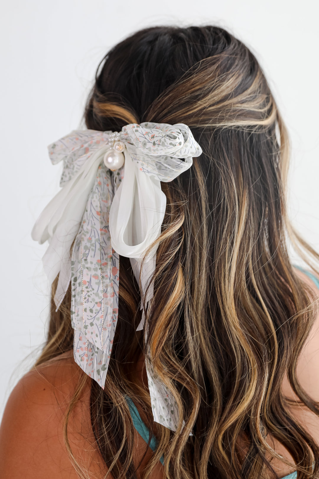 Glowing Personality Floral Bow Hair Clip