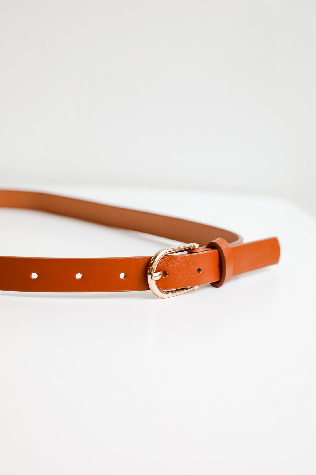 Chic Achievement Cognac Belt