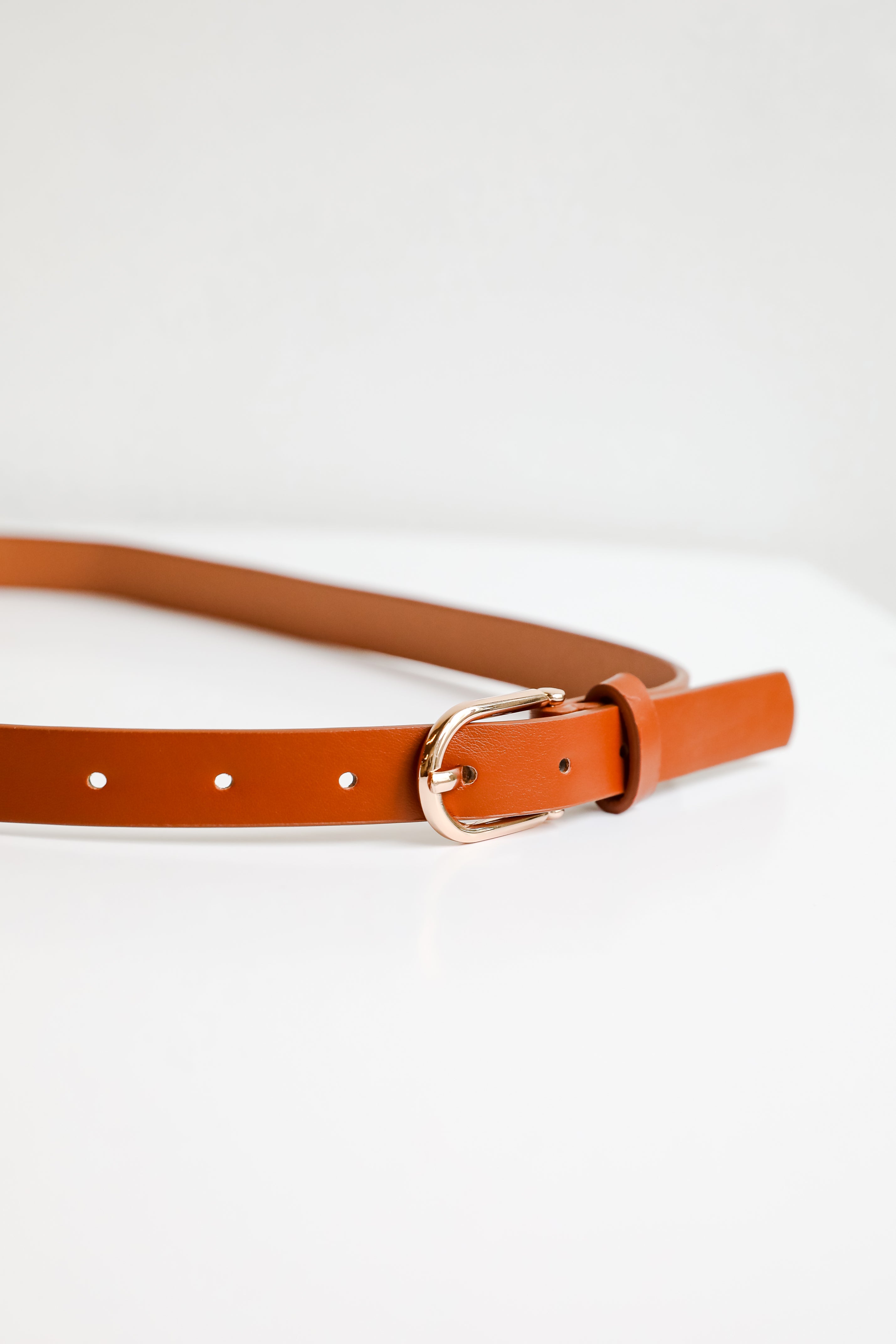 Chic Achievement Cognac Belt