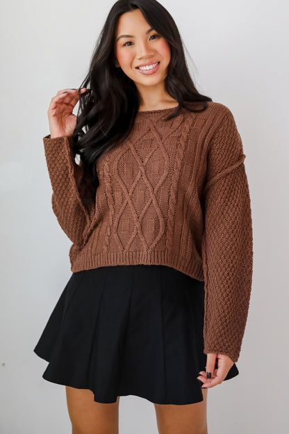 Exceptional Coziness Cable Knit Sweater