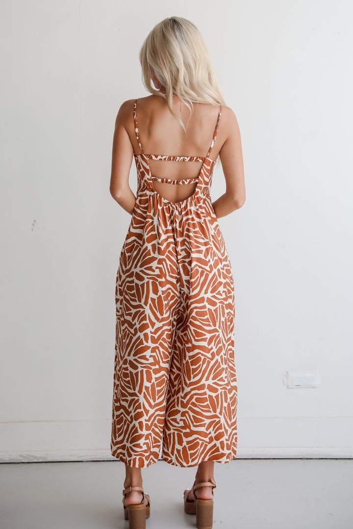 Glamorous Luxury Brown Jumpsuit