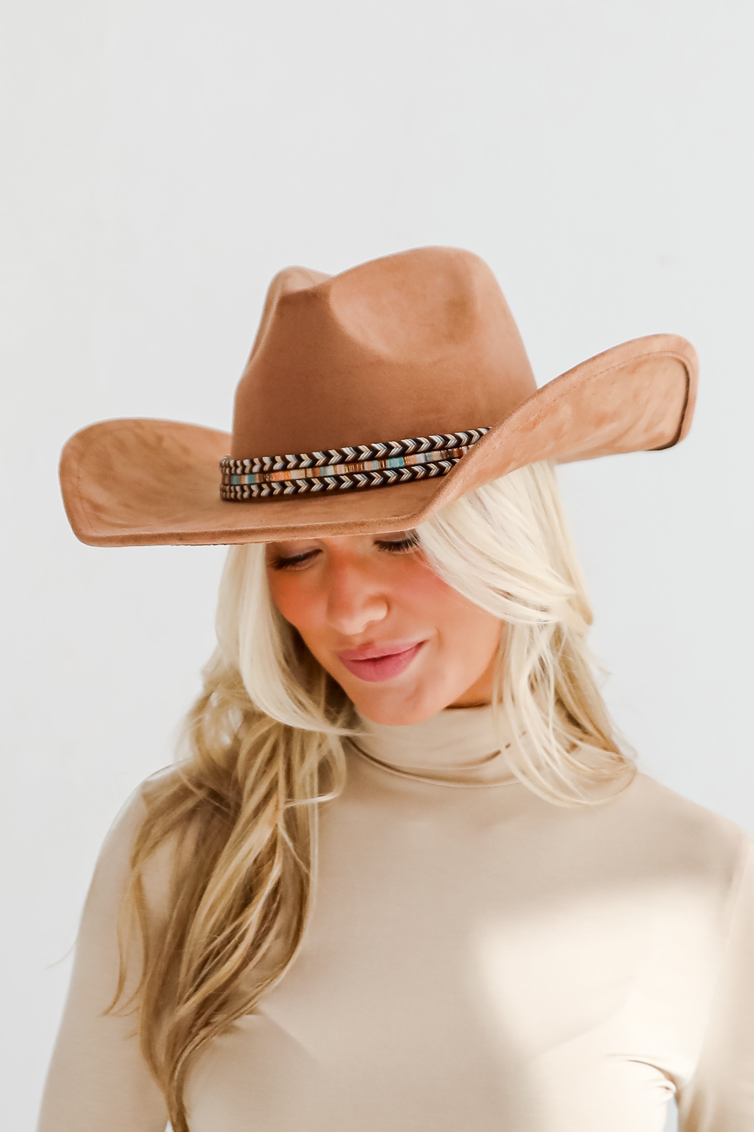 Rodeo Charm Fedora Western Wide Brim Hat