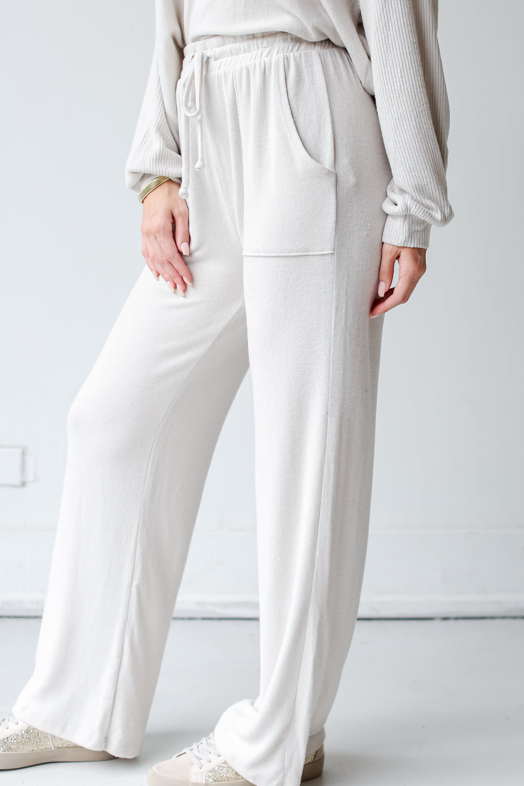 Brushed Knit Lounge Pants