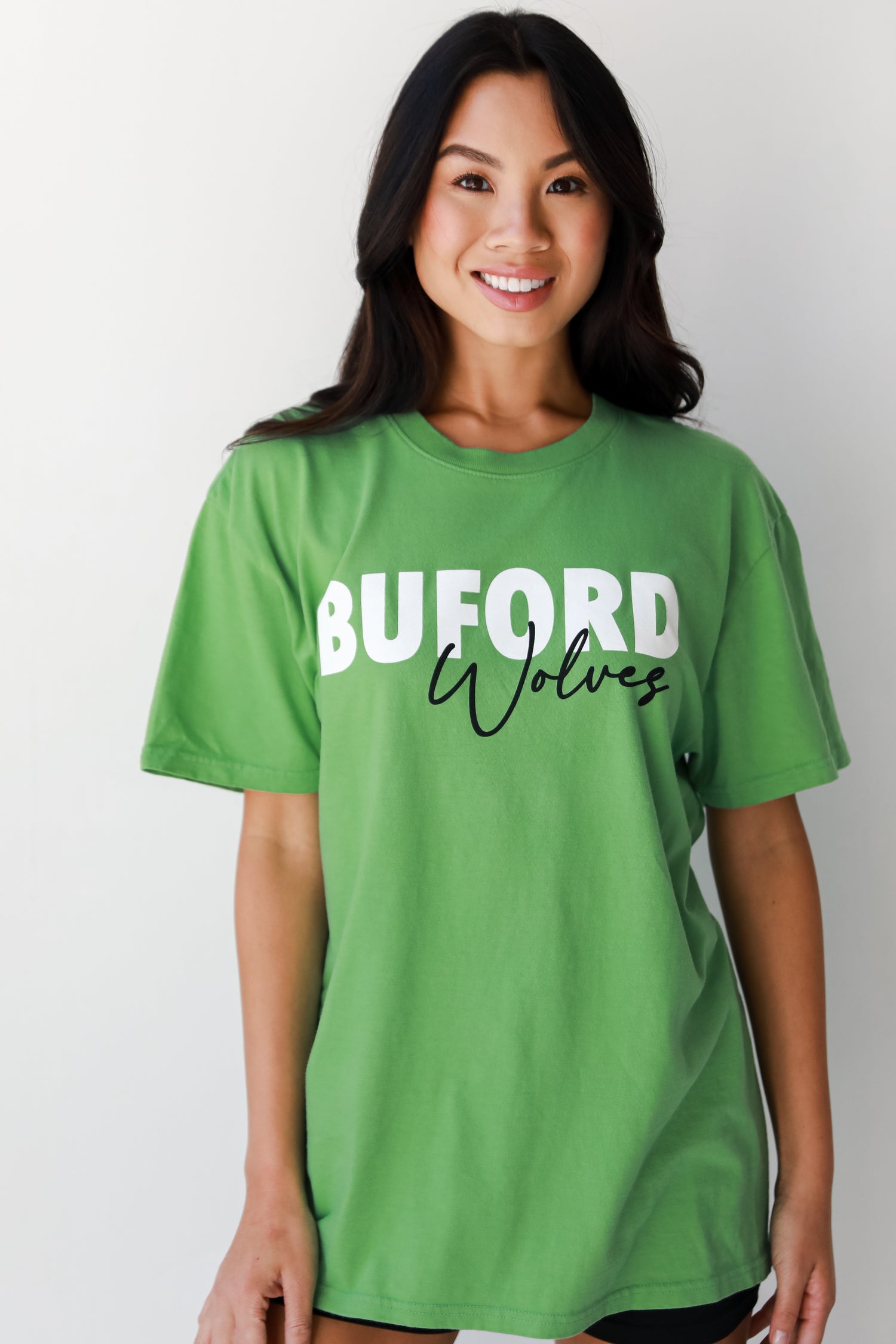 Green Buford Wolves Tee, Buford Football Tee, Buford Georgia Football