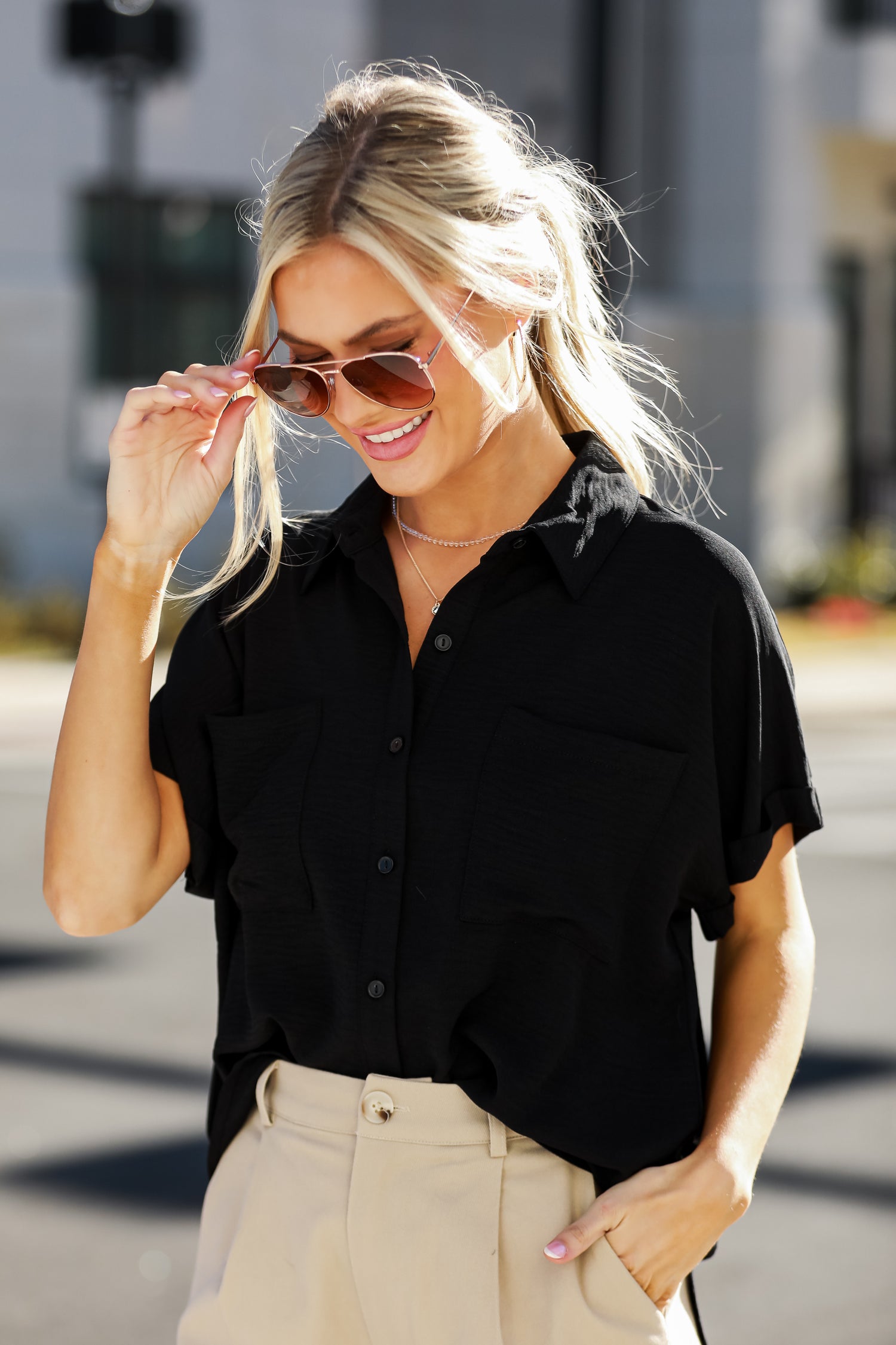 basic black Blouse