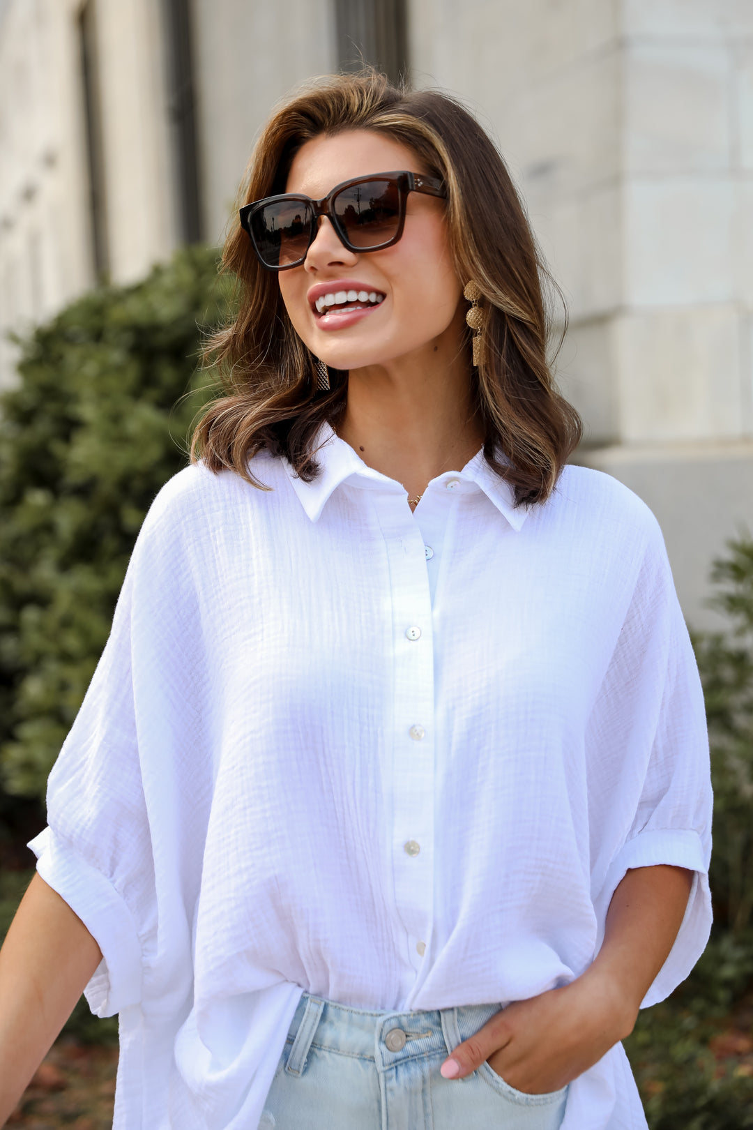 linen blouse