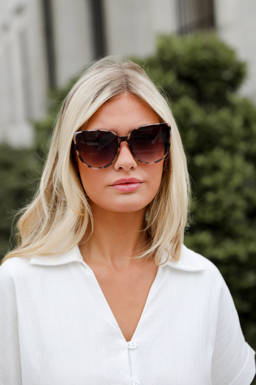 High Profile Cat Eye Sunglasses