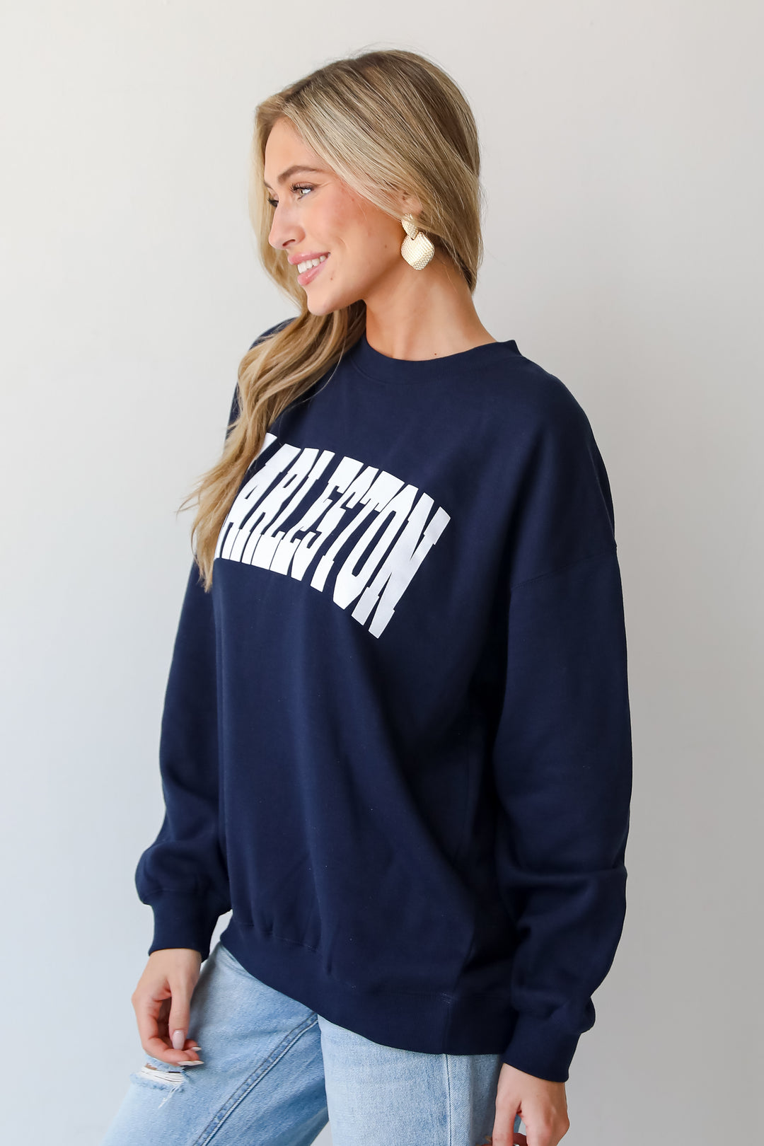 Navy Charleston Sweatshirt