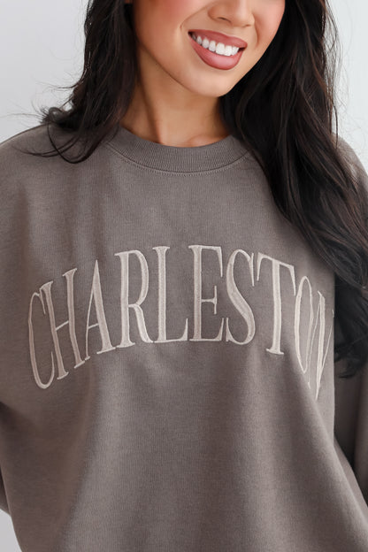 Charleston Embroidered Sweatshirt