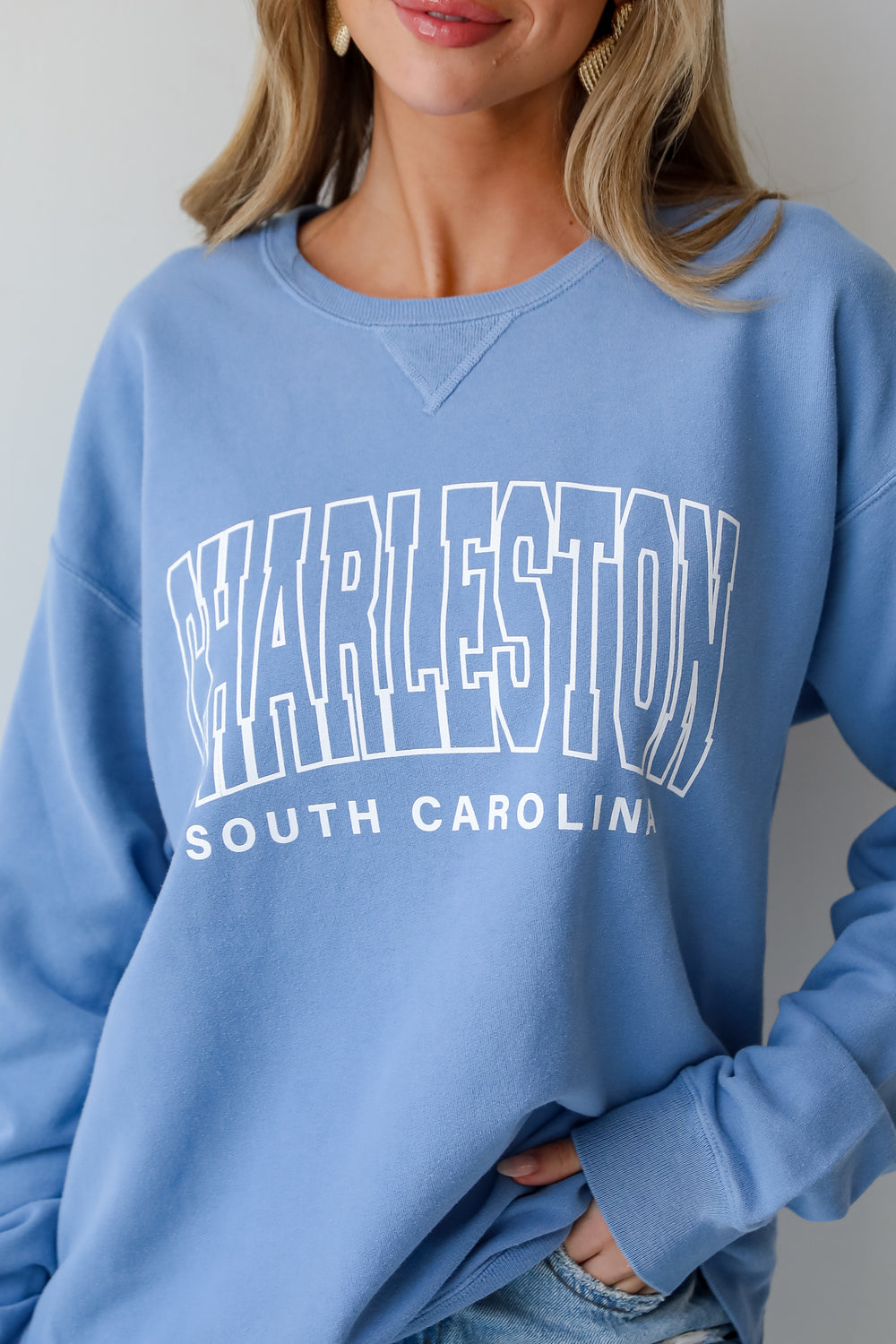 Blue Charleston South Carolina Sweatshirt