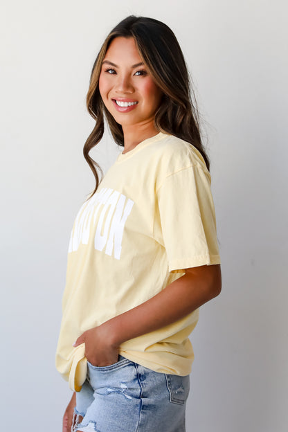 Yellow Charleston Tee