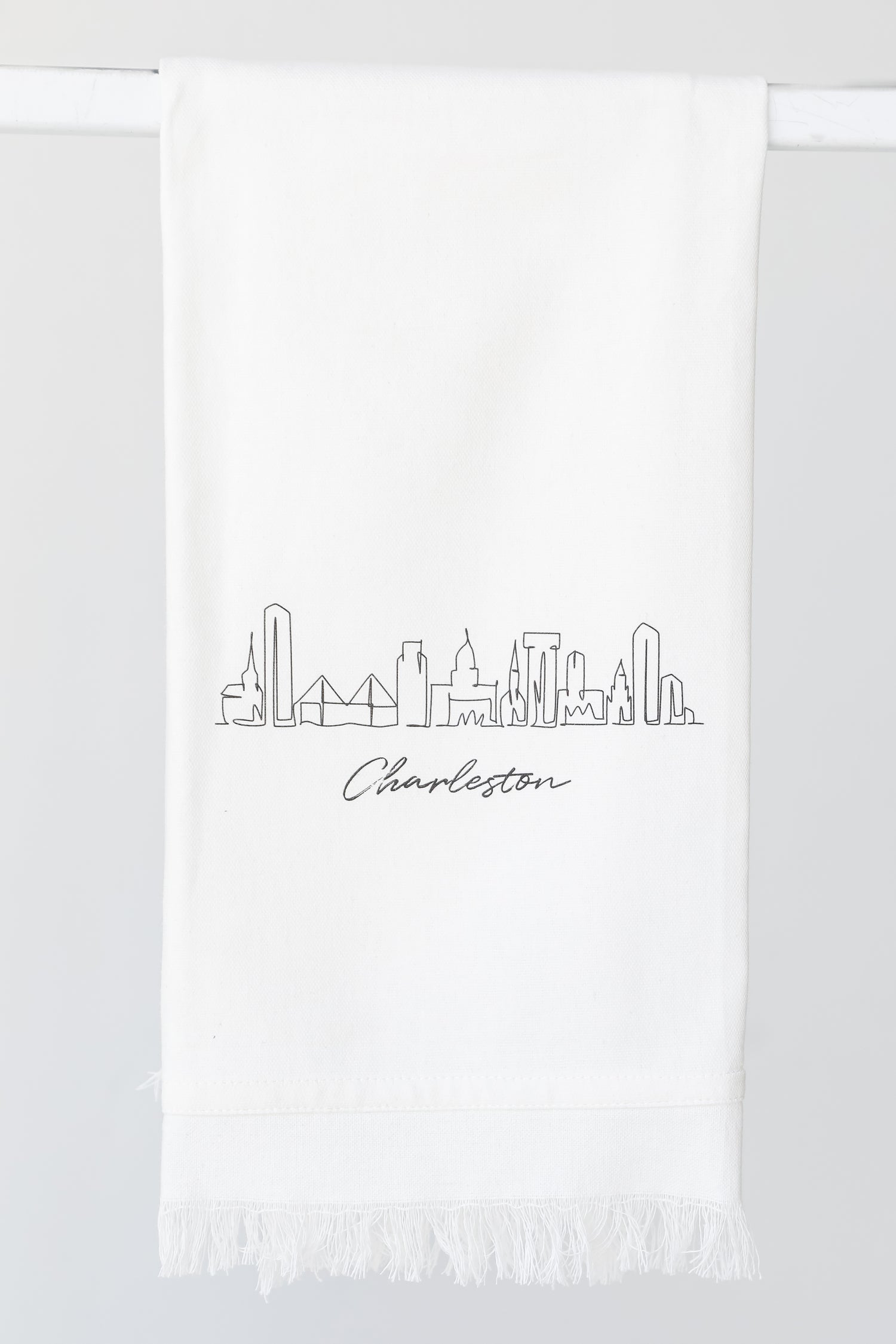 Charleston City Scape Hand Towel