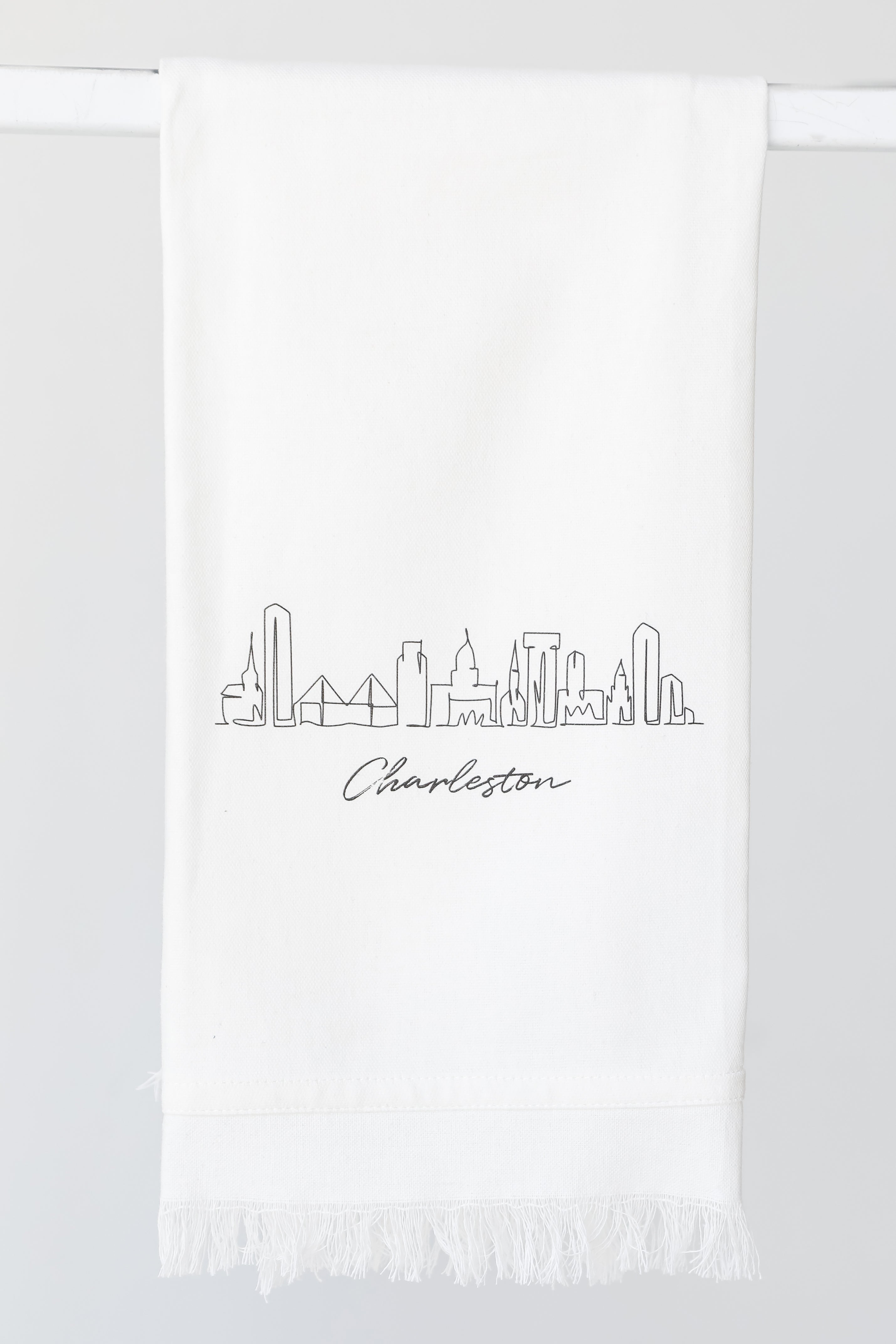 Charleston City Scape Hand Towel