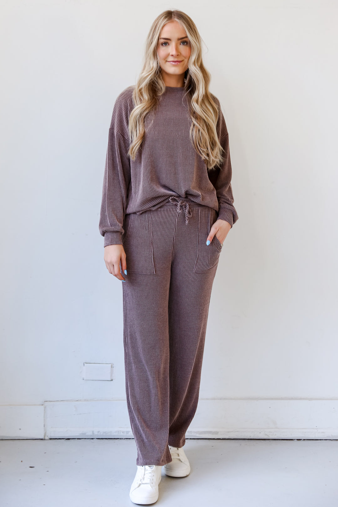 womens Corded Lounge Pants