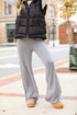 grey Corded Lounge Pants