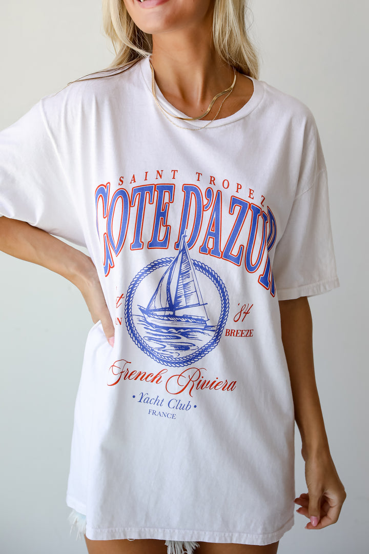 Saint Tropez Cote D'Azur Graphic Tee