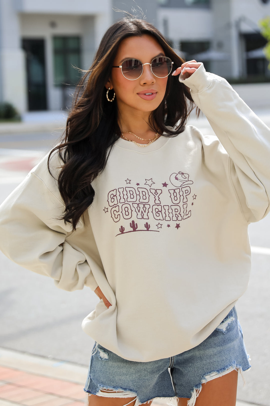 Giddy Up Cowgirl Sweatshirt