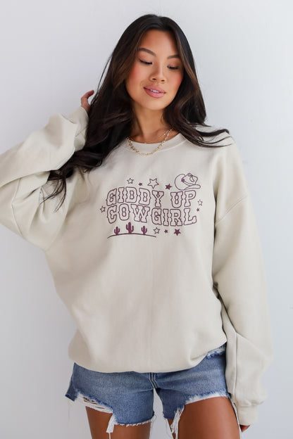 Giddy Up Cowgirl Sweatshirt