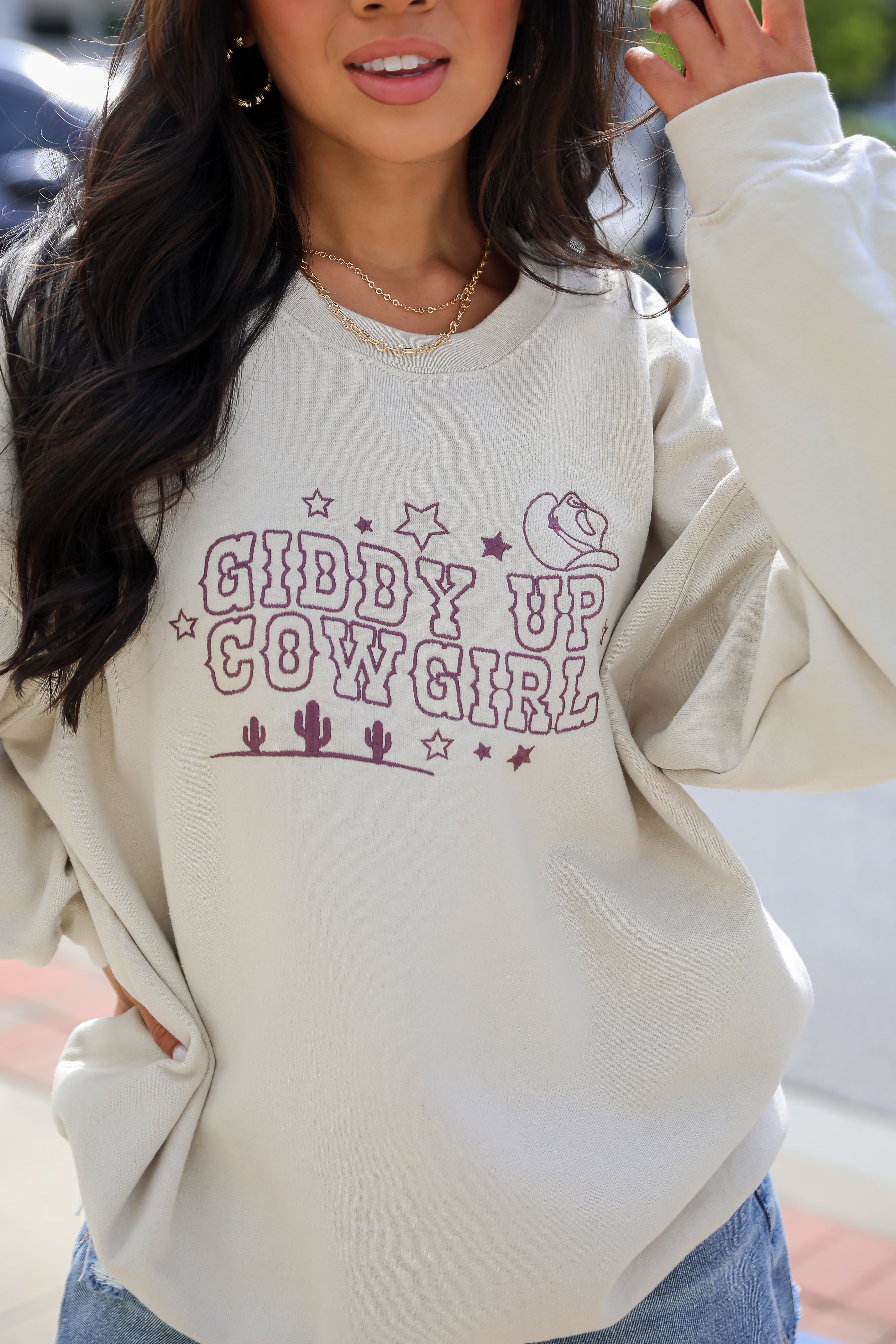 Giddy Up Cowgirl Sweatshirt