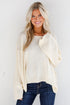 Toasty Allure Oversized Sweater