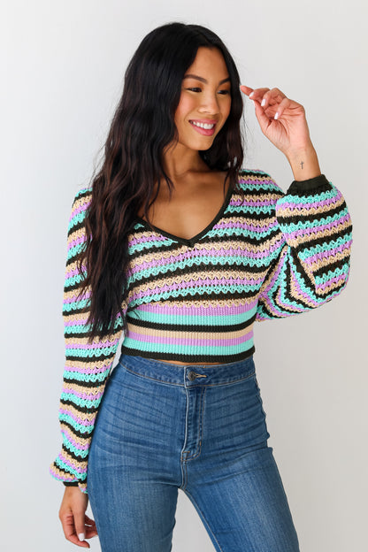 cute Crochet Knit Top